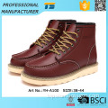 Cotton Work Wholesale Handmade Leather Boots For Men